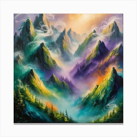 Mountain Of Dreams Canvas Print