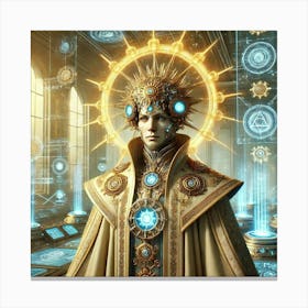 Minister Solar Energy Converted Canvas Print