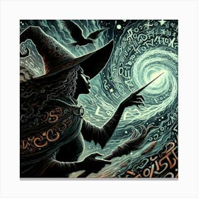 Witches And Wizards Canvas Print