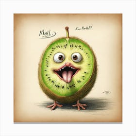 Kiwi! 8 Canvas Print