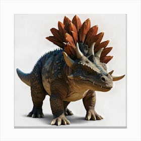 Triceratops 8 Canvas Print