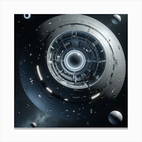 Spaceship 71 Canvas Print