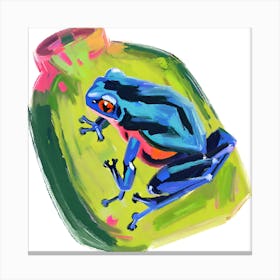 Poison Dart Frog 04 Canvas Print