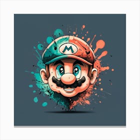 Mario Bros 1 Canvas Print