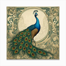 Peacock 37 Canvas Print