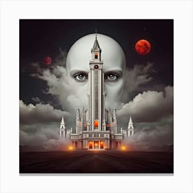 Castle In The Sky Canvas Print