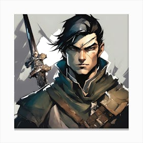 The Paladin Canvas Print