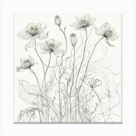 'Flowers' Canvas Print