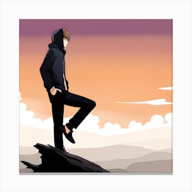 Hoodie 1 Canvas Print