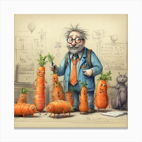 Carrots 11 Canvas Print