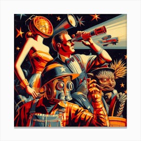 Spaced Out Canvas Print