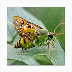 Hummingbird Moth Canvas Print