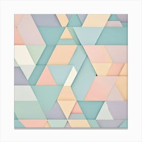 Abstract Geometric Pattern 35 Canvas Print