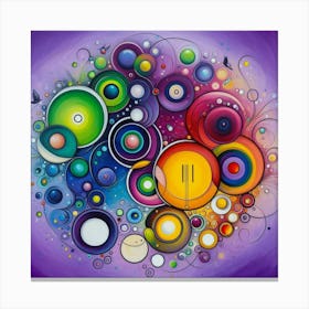 Circles And Circles Canvas Print