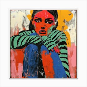 'The Girl' 1 Canvas Print