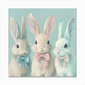 Easter Bunnies 6 Canvas Print