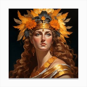 Greek Goddess 32 Canvas Print