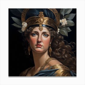 Greek Goddess 35 Canvas Print