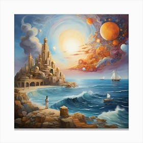 Default Title Time Of Tides Description The Painting Depicts A 2 Canvas Print