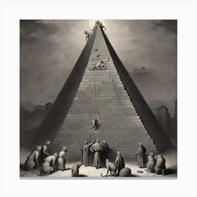 Pyramid Of Giza 1 Canvas Print