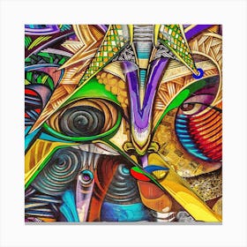 Psychedelic Art Canvas Print