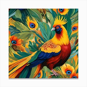 GOLDEN PHEASANT Canvas Print