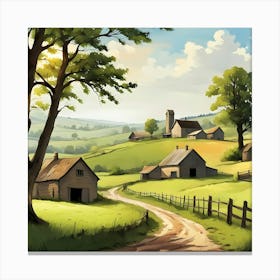 Whispers of the Countryside  Canvas Print