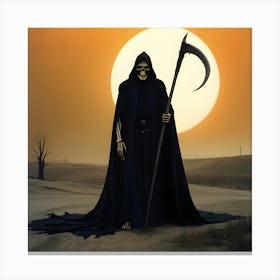 Grim Reaper Canvas Print