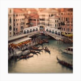 Venice Bridge Canvas Print