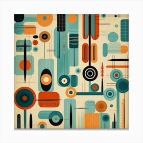 Abstract Pattern Vector Canvas Print