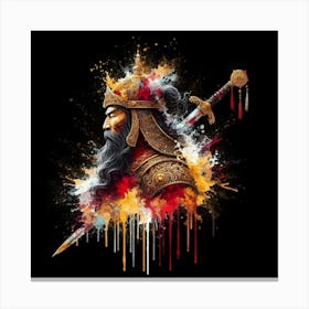 Samurai Warrior 1 Canvas Print