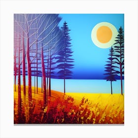 Pretty Forest Canvas Print
