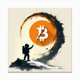 Bitcoin 1 Canvas Print