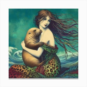 Mermaid Canvas Print