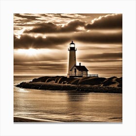 Lighthouse 38 Canvas Print