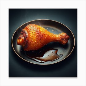 Chicken Food Restaurant66 Canvas Print