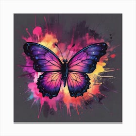 Butterfly Painting 264 Canvas Print