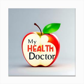 My Health Doctor Canvas Print