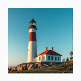 Lighthouse Stock Videos & Royalty-Free Footage 2 Canvas Print