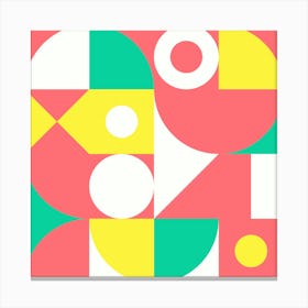 Abstract Geometric Shapes. Canvas Print