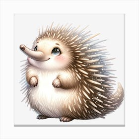 Cute Hedgehog Canvas Print