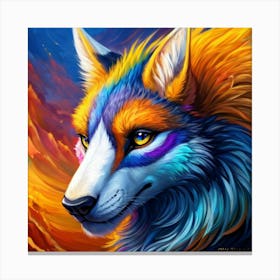 Wolftop Canvas Print