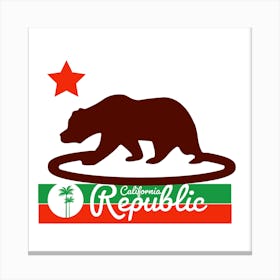 California Republic Canvas Print