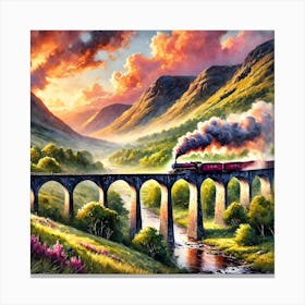 Glenfinnan Viaduct Canvas Print