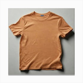 Orange Tee Canvas Print