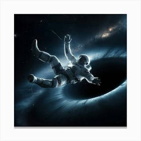 Black Hole Canvas Print