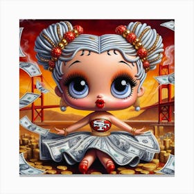 San Francisco 49ers 18 Canvas Print