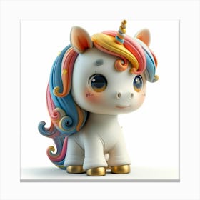 Unicorn Figurine 79 Canvas Print