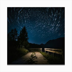 calm night Canvas Print