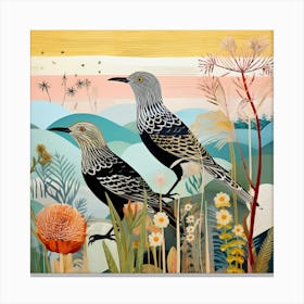 Bird In Nature Cuckoo 3 Canvas Print
